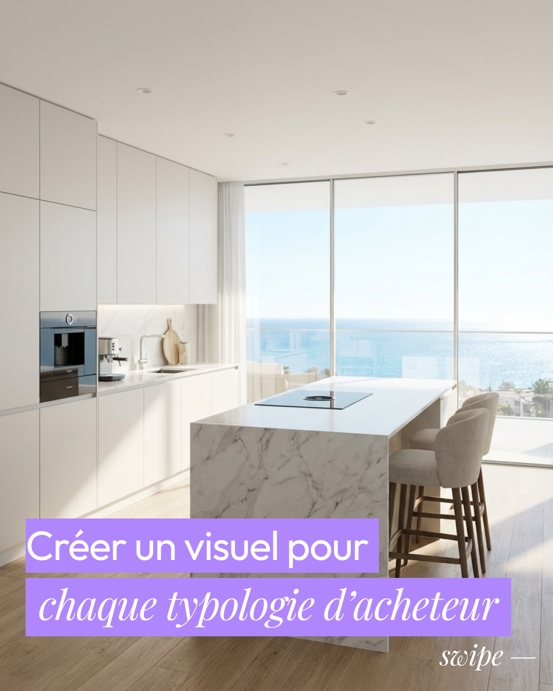 Creer un visuel pour chaque typologie d'acheteur