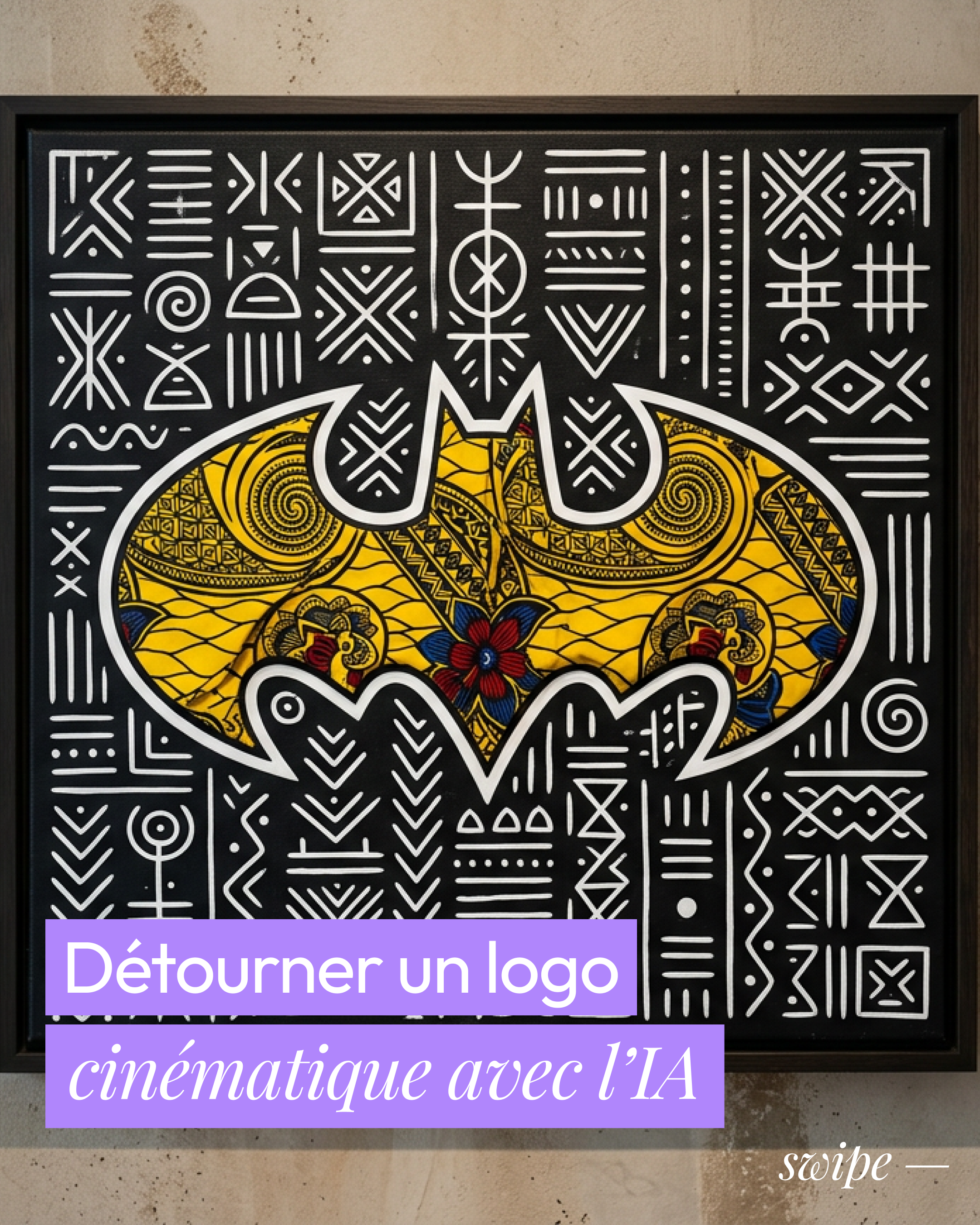 Detourner un logo avec l'IA asset recycle